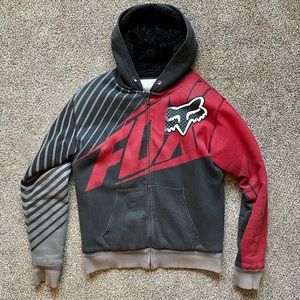 Men’s Sasquatch Fox Zip-Up Hoodie